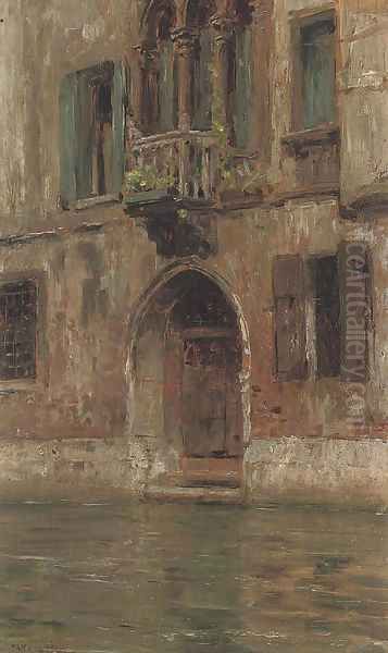 The house of Lord Byron, Venice Oil Painting by Bernard Hay