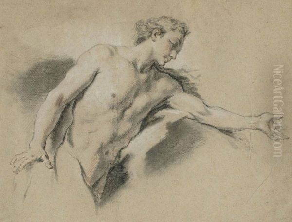 Apollon En Buste Oil Painting by Francois Boucher