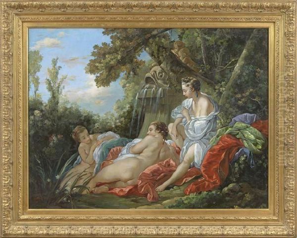 The Four Seasons: Summer Oil Painting by Francois Boucher