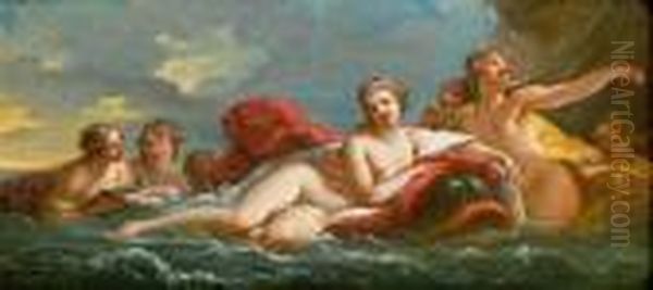 Geburt Der Venus Oil Painting by Francois Boucher