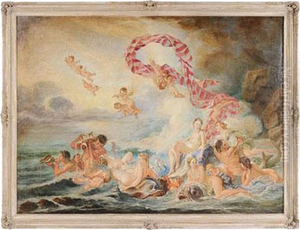 The Birth Of Venus Oil Painting by Francois Boucher