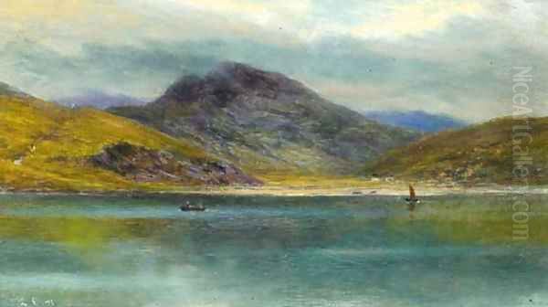 A Remembrance of Glenely Oil Painting by Louis Bosworth Hurt