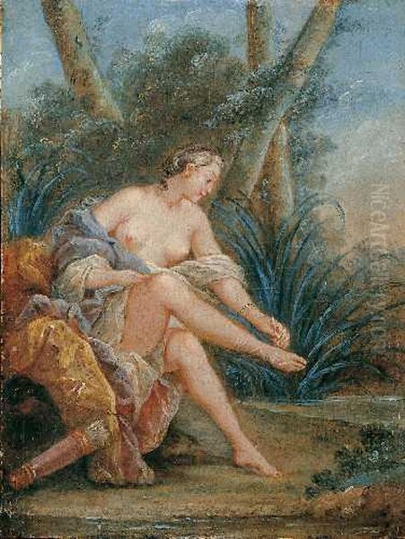 Ruckkehr Der Diana Von Der Jagd Oil Painting by Francois Boucher