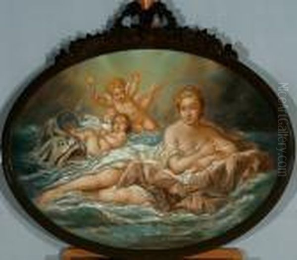 Venus Oil Painting by Francois Boucher