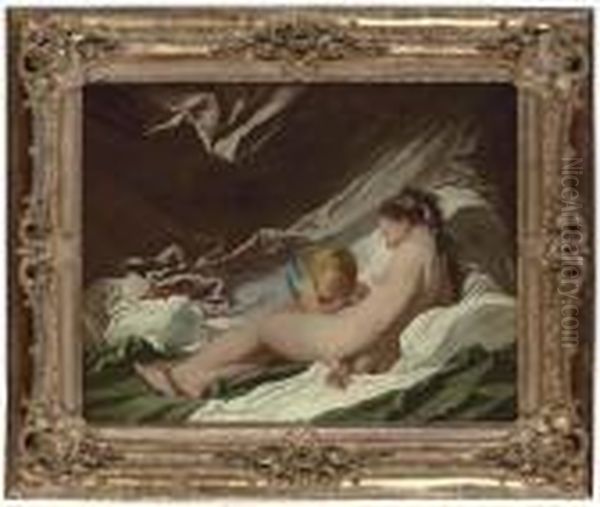 The Sleep Of Venus Oil Painting by Francois Boucher