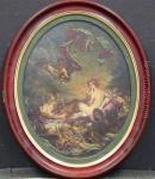 Birth Of Venus Oil Painting by Francois Boucher