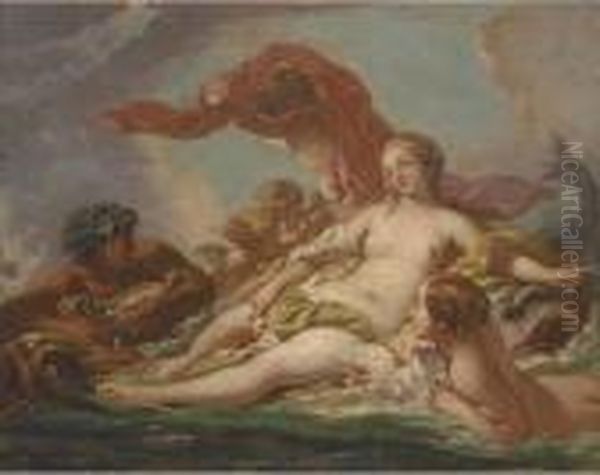 The Birth Of Venus Oil Painting by Francois Boucher