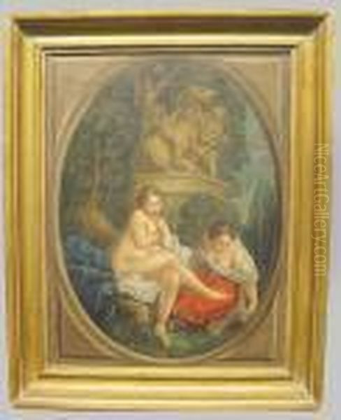 Toilet Of Venus Oil Painting by Francois Boucher