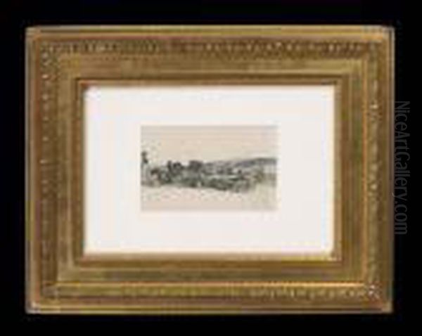 Landschaft Oil Painting by Eugene Boudin