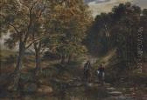 The Ford Oil Painting by Samuel Bough