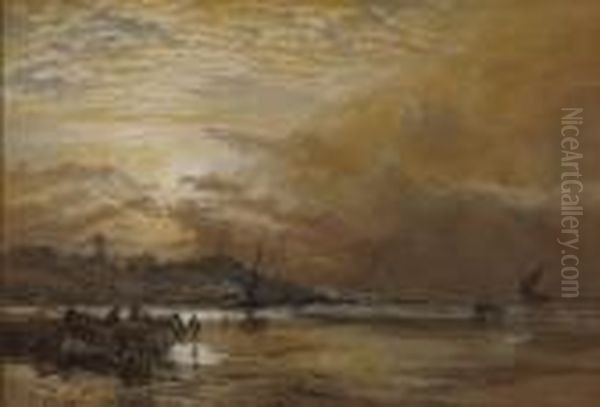 St. Andrews Oil Painting by Samuel Bough