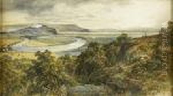 The Carse Of Stirling Oil Painting by Samuel Bough