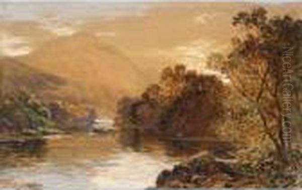 View In Cumberland Oil Painting by Samuel Bough