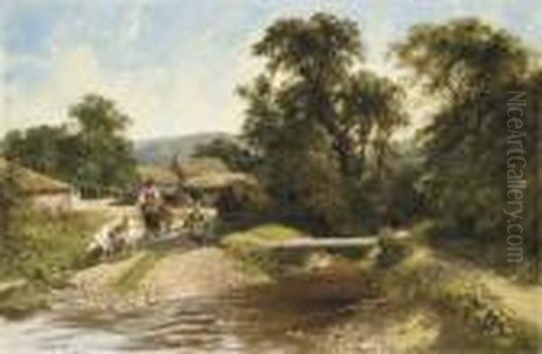 View Of Killarney Oil Painting by Samuel Bough