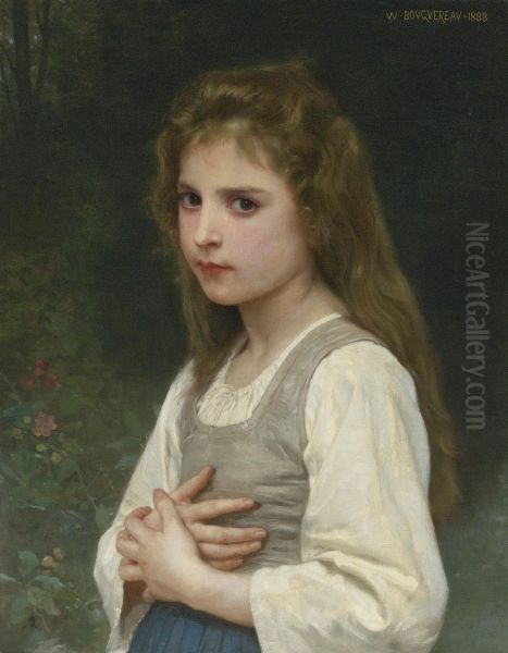 Jeanne Oil Painting by William-Adolphe Bouguereau