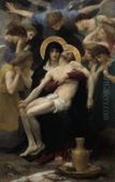 Pieta Oil Painting by William-Adolphe Bouguereau