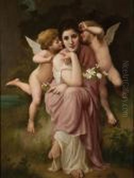 Spring Oil Painting by William-Adolphe Bouguereau