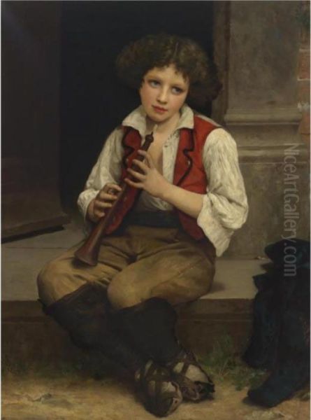 Pifferaro Oil Painting by William-Adolphe Bouguereau