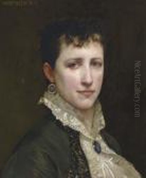 Elizabeth Jane Gardner Oil Painting by William-Adolphe Bouguereau