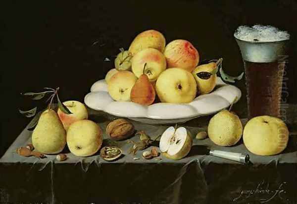 Still life 4 Oil Painting by Johann Georg (also Hintz, Hainz, Heintz) Hinz