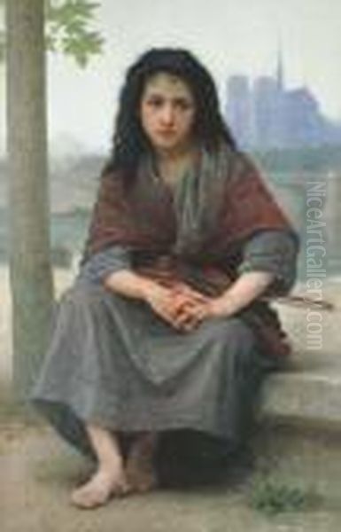 The Bohemian Oil Painting by William-Adolphe Bouguereau