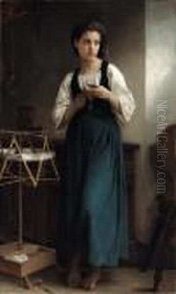 Devideuse Oil Painting by William-Adolphe Bouguereau