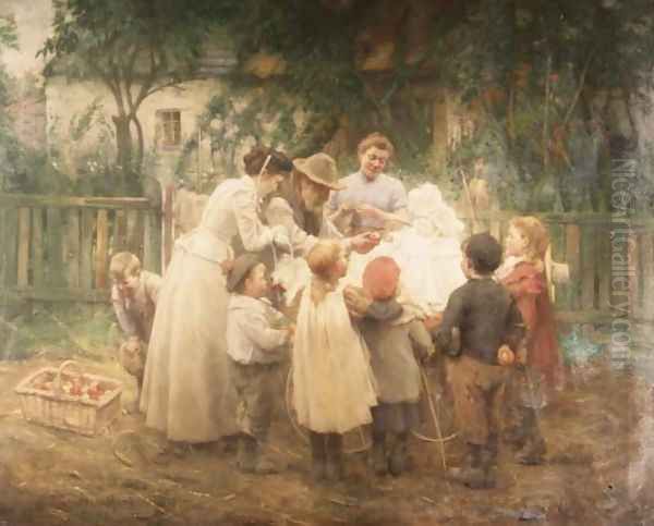 The Young Laird Oil Painting by Robert Gemmell Hutchison