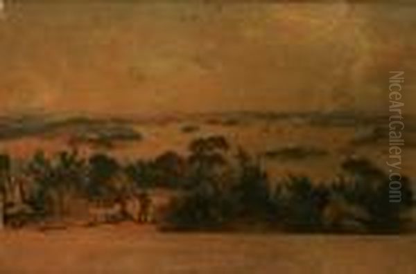 Vaucluse Oil Painting by Thomas Shotter Boys