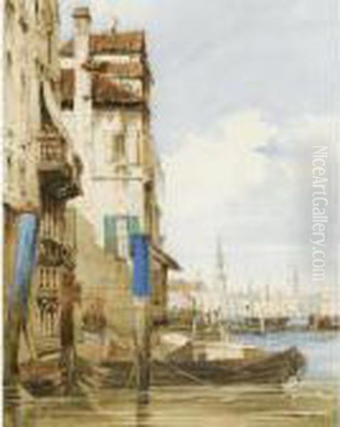 Venice Oil Painting by Thomas Shotter Boys