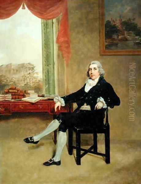 Thomas Graham 1748-1843 Baron Lynedoch of Balgowan Oil Painting by Thomas Hickey