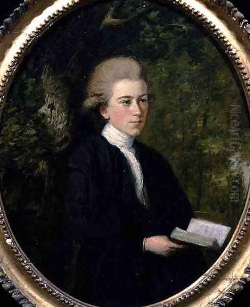 Portrait of Nicholas Isaac Hill 1760-1854 Oil Painting by Thomas Hickey