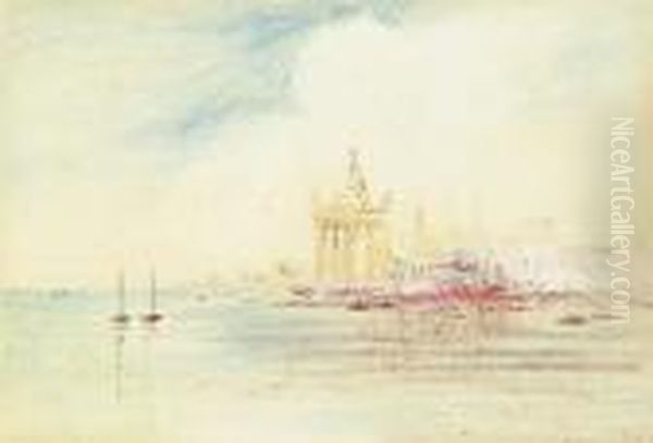 St Marks, Venice Oil Painting by Hercules Brabazon Brabazon