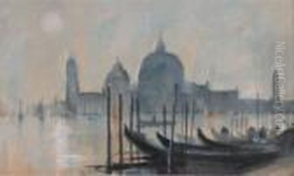 Basilica Di San Marco Oil Painting by Hercules Brabazon Brabazon