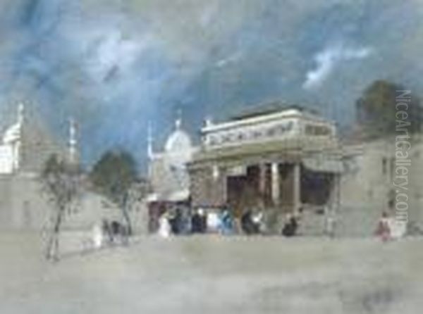 Rangoon, Burma Oil Painting by Hercules Brabazon Brabazon