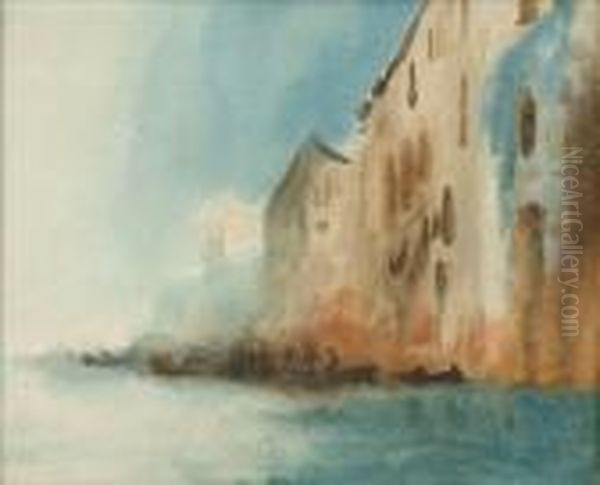 Brabazon Venice Oil Painting by Hercules Brabazon Brabazon