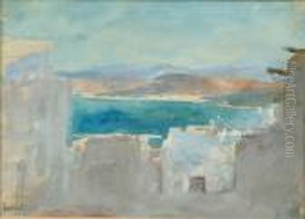 Brabazon Tangiers Oil Painting by Hercules Brabazon Brabazon