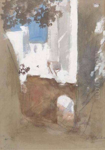 Algiers Oil Painting by Hercules Brabazon Brabazon