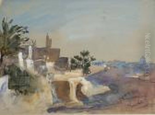 Elche, Spain Oil Painting by Hercules Brabazon Brabazon