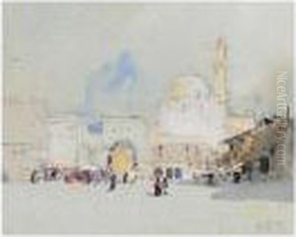 Near Constantinople Oil Painting by Hercules Brabazon Brabazon