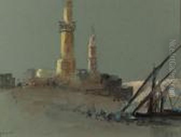 Girgeh, Egypt Oil Painting by Hercules Brabazon Brabazon