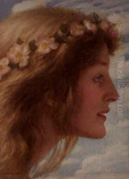 Day Oil Painting by Edward Robert Hughes