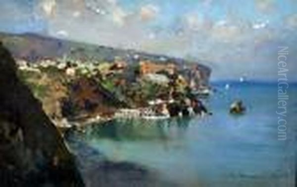 Sorrento Oil Painting by Carlo Brancaccio