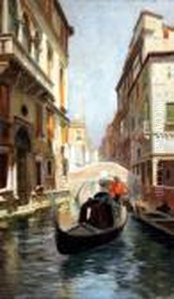 Venezia Oil Painting by Carlo Brancaccio