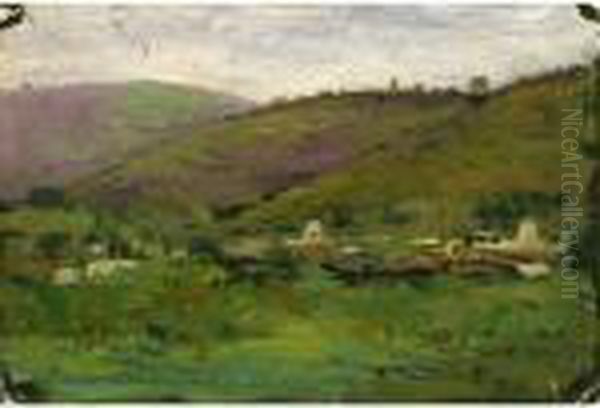 Paesaggio Oil Painting by Carlo Brancaccio