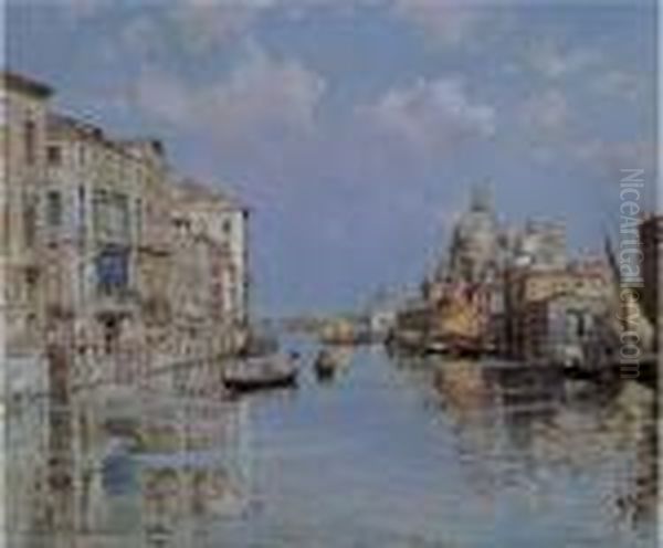 Venezia Oil Painting by Carlo Brancaccio