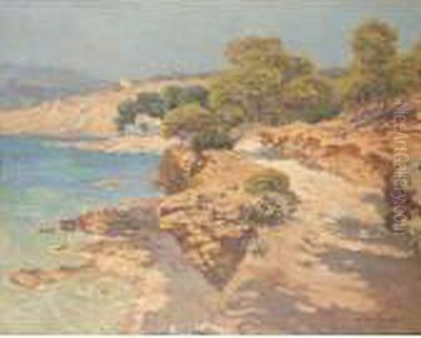 Cote De Provence Oil Painting by Carlo Brancaccio