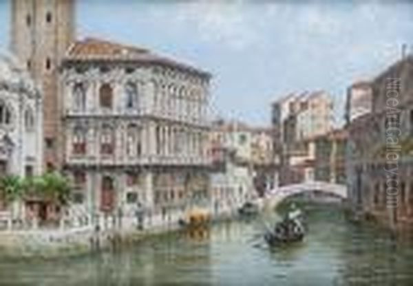 Piazza St. Marco, Venice Oil Painting by Antonietta Brandeis