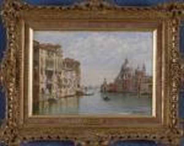 The Grand Canal Oil Painting by Antonietta Brandeis