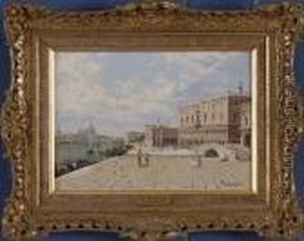 The Doge's Palace Oil Painting by Antonietta Brandeis