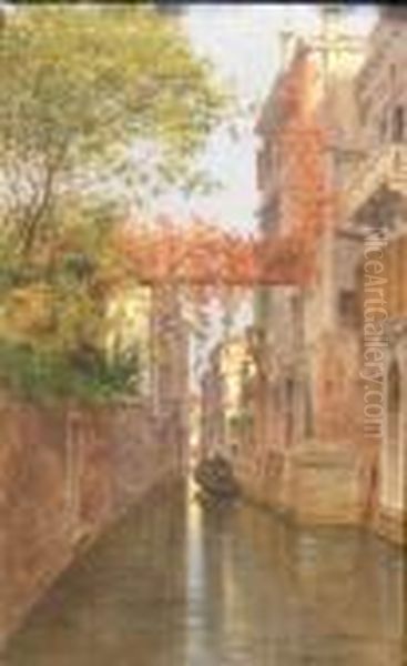 Palazzo Albrizzi, Venice Oil Painting by Antonietta Brandeis